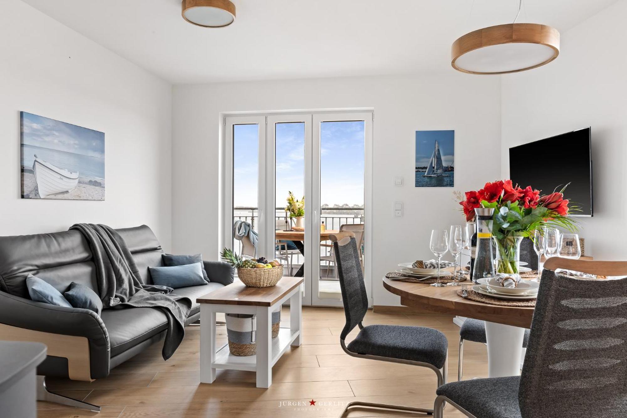 Sea Apartment Mojo- Meerblick, Infrarotauna, Terrasse 奥尔本尼兹 外观 照片