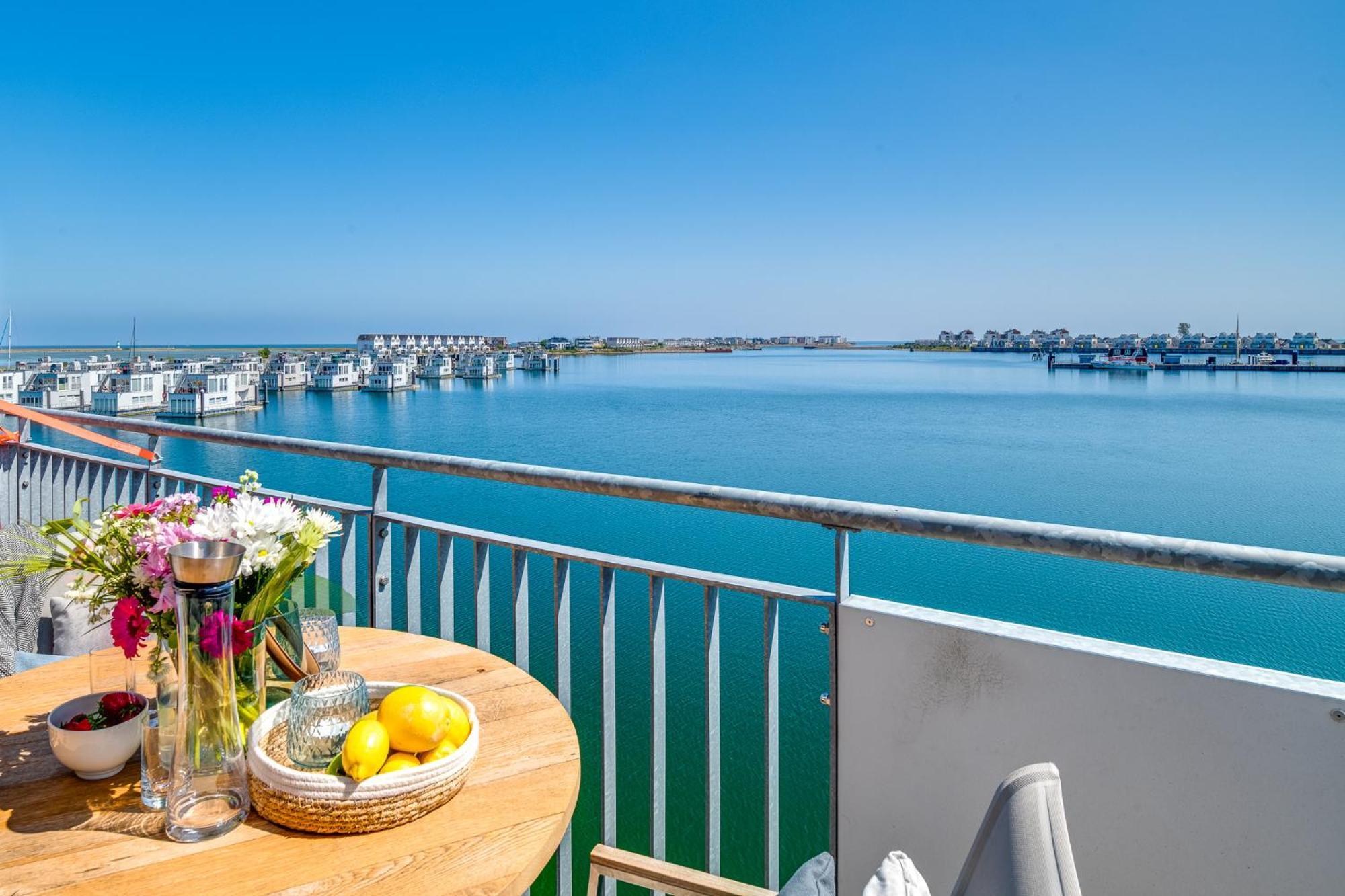 Sea Apartment Mojo- Meerblick, Infrarotauna, Terrasse 奥尔本尼兹 外观 照片