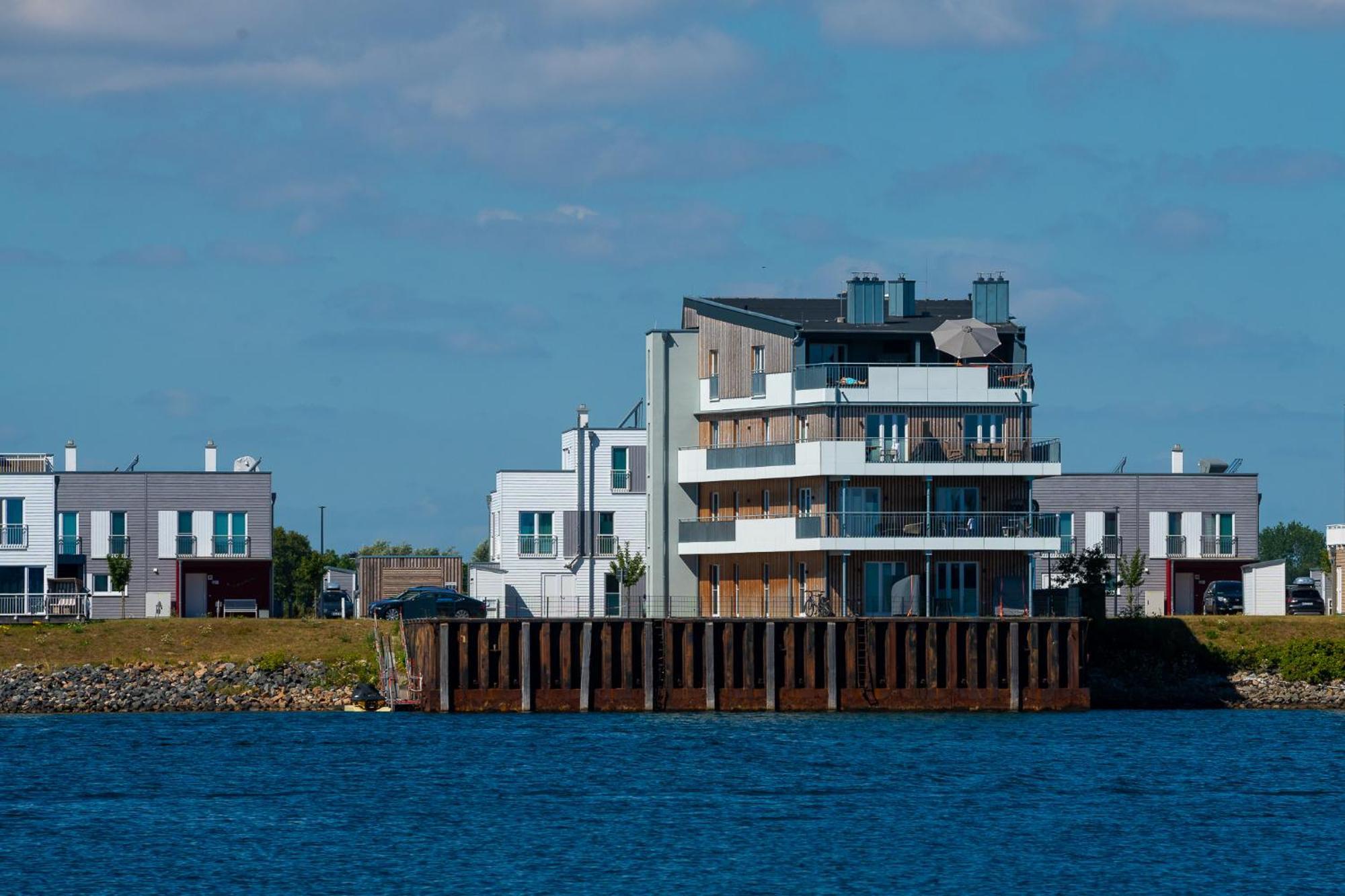 Sea Apartment Mojo- Meerblick, Infrarotauna, Terrasse 奥尔本尼兹 外观 照片
